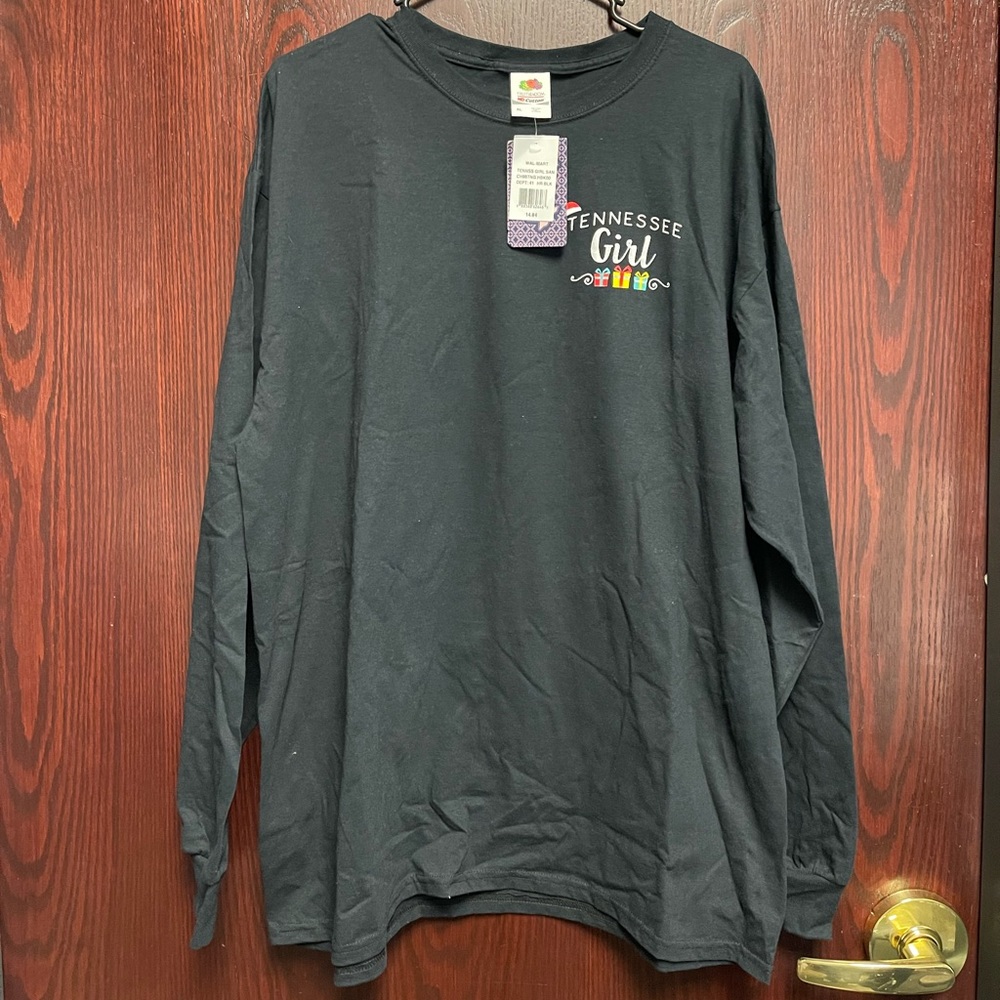 Christmas Tennesssee Girl long sleeve shirt.